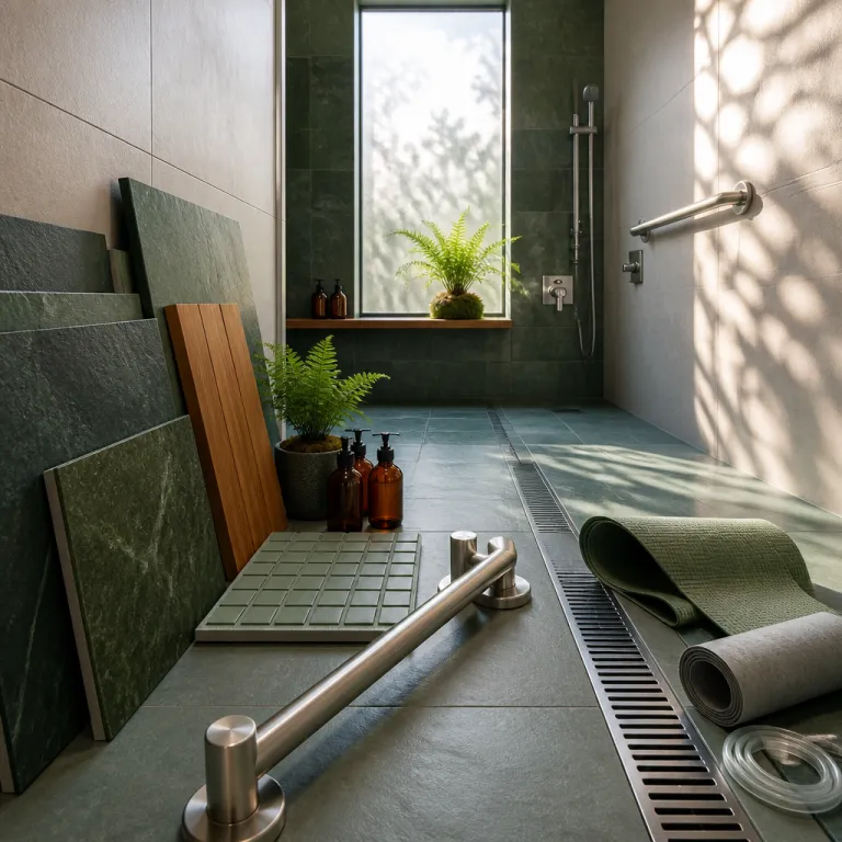 Elegant roll in shower hotel stays in Canada for accessible luxury